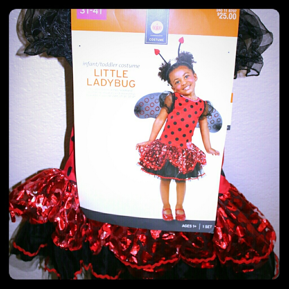 Lady bug costume